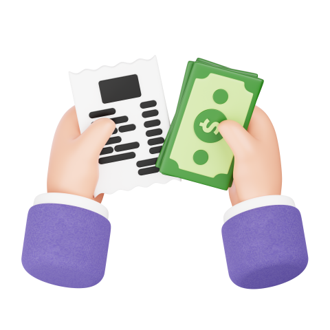 Painel de controle financeiro